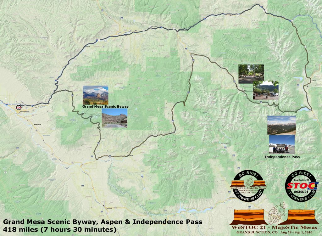 WeSTOC21 418 Mile Ride Map 128x64