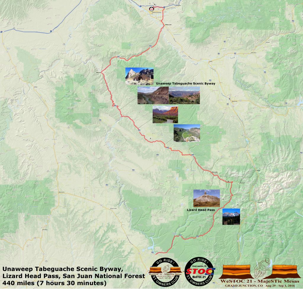 WeSTOC21 440 Mile Ride Map 128x64