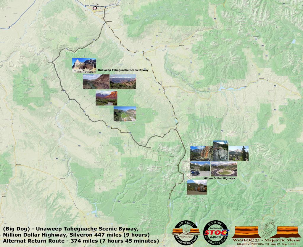 WeSTOC21 447 Mile Ride Map 128x64
