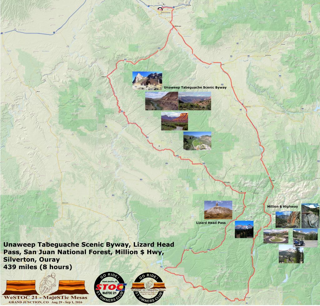 WeSTOC21 439 Mile Ride Map 128x64